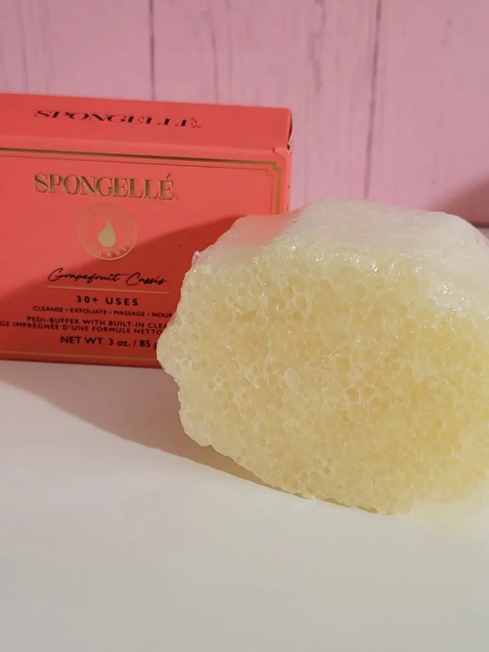 Spongelle Grapefruit Cassis All in One Body Treatment 3 Oz